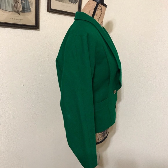 Vintage Roseline Green Jacket - Picture 2 of 7